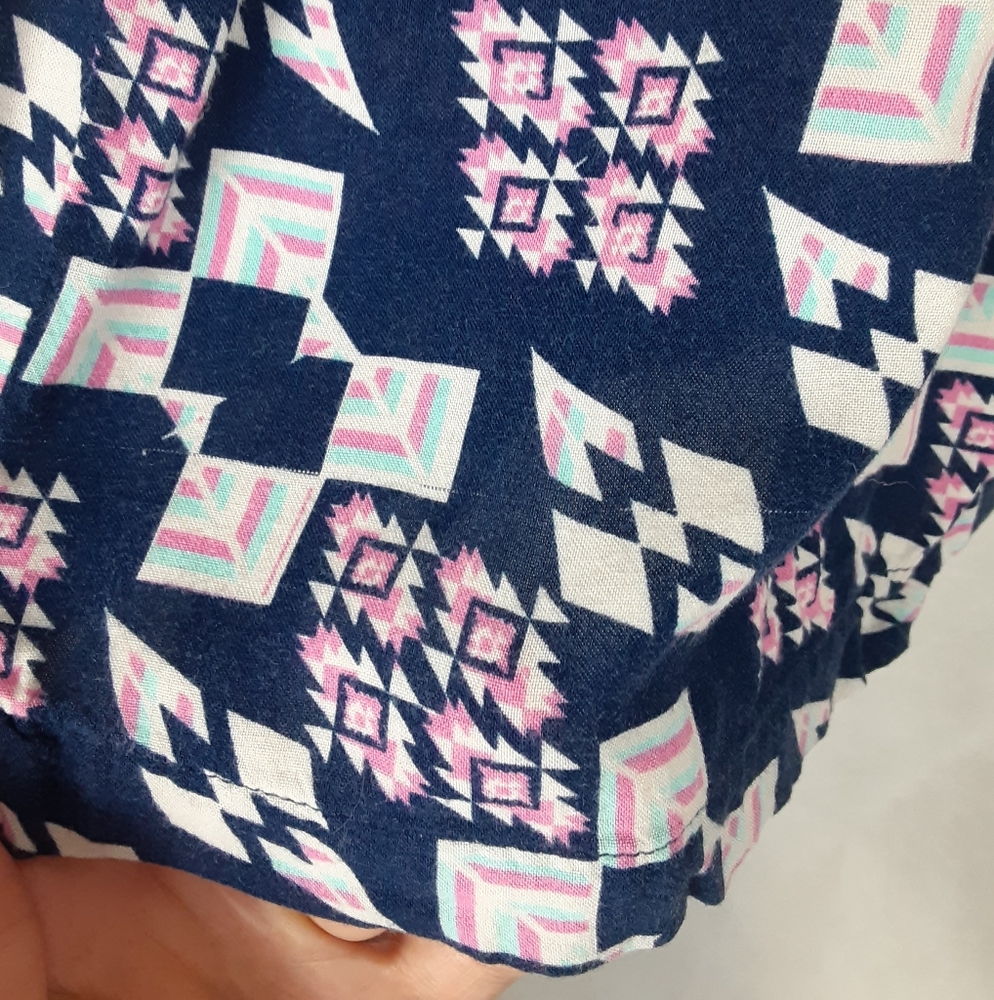 Red camel Aztec romper - Picture 5 of 5